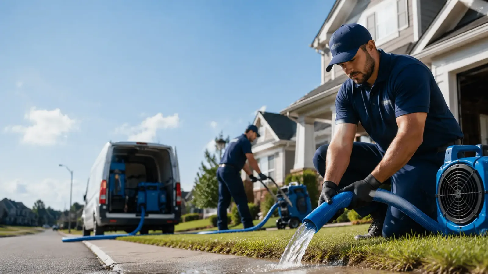 Flood Damage Restoration in Shepherd, MI